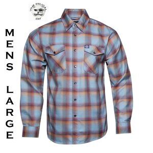 DIXXON FLANNEL x KILLSWITCH ENGAGE Flannel Shirt Collab - Men's Large